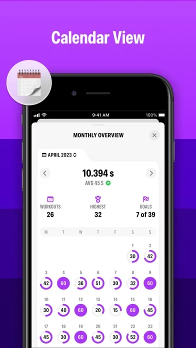 Plank Workout & Fitness App Screenshots