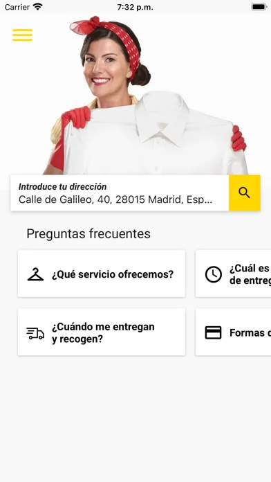 Screenshot di Tu tintorería tradicional