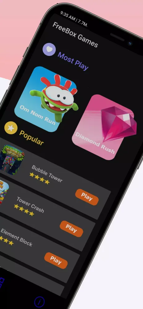 Zrzuty ekranu FreeBox Games