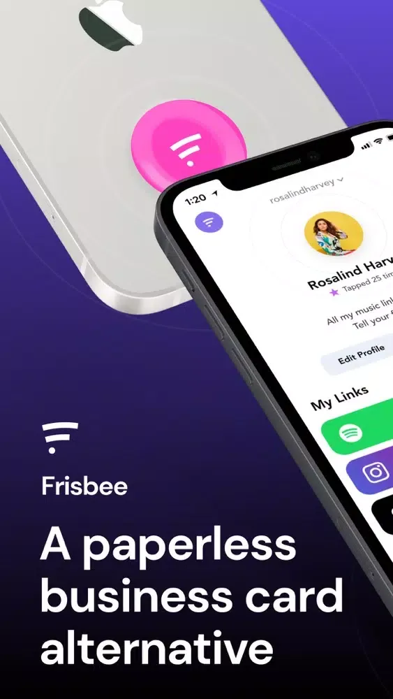 تصاویر Frisbee - Connect with one tap