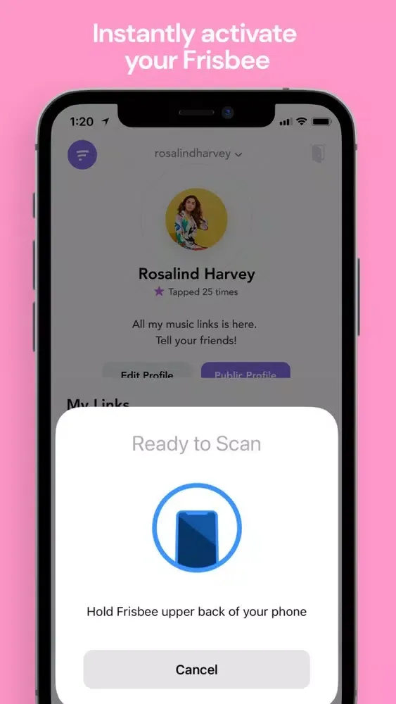 تصاویر Frisbee - Connect with one tap