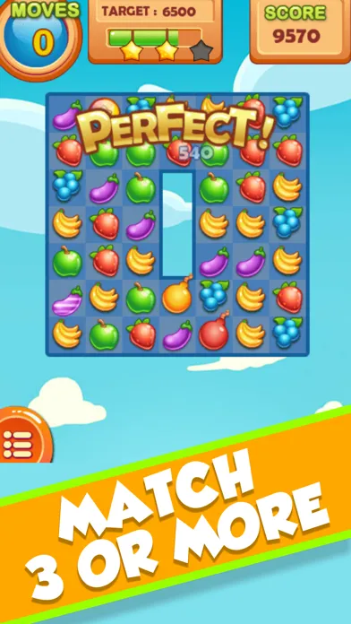 Fruita Crush Match 3 Games স্ক্রিনশট