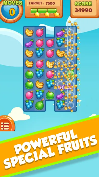 Fruita Crush Match 3 Games স্ক্রিনশট
