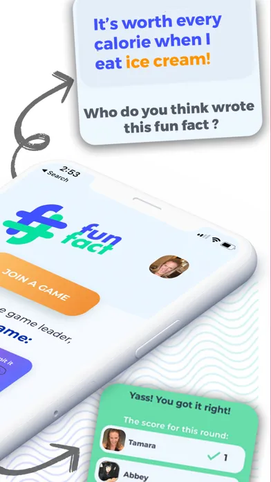 Tangkapan layar Fun Fact: Best Party Game App