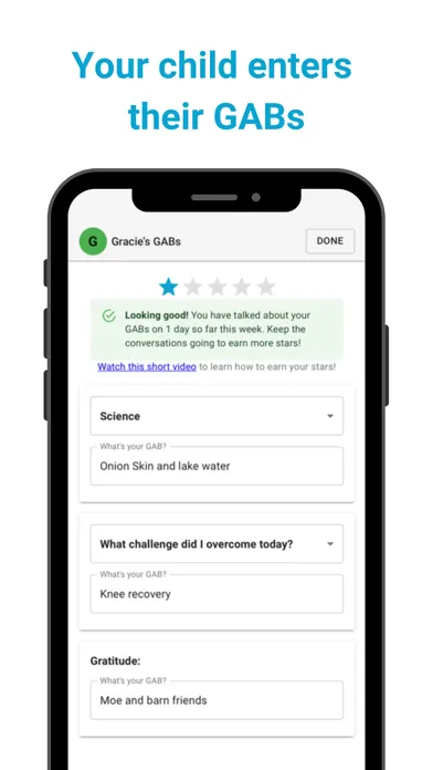GAB-on!: Family Conversations Screenshots