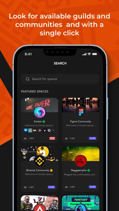 Gamic: Spaces, Chat & Connect スクリーンショット