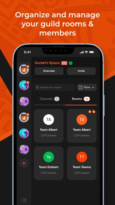 Gamic: Spaces, Chat & Connect スクリーンショット