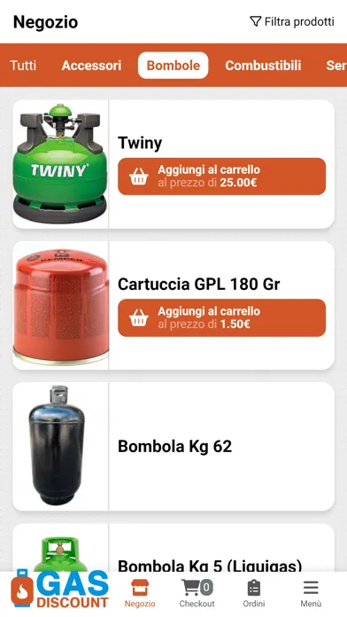 ภาพหน้าจอของ Gas Discount App