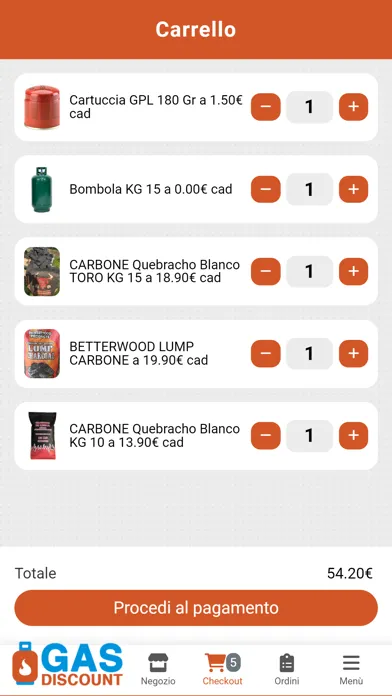 ภาพหน้าจอของ Gas Discount App