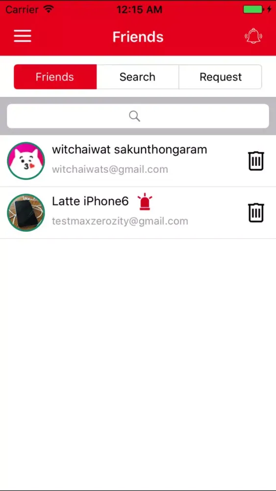 Global Safety Alert Screenshots