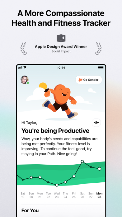 Gentler Streak: Wellness Hub應用截圖