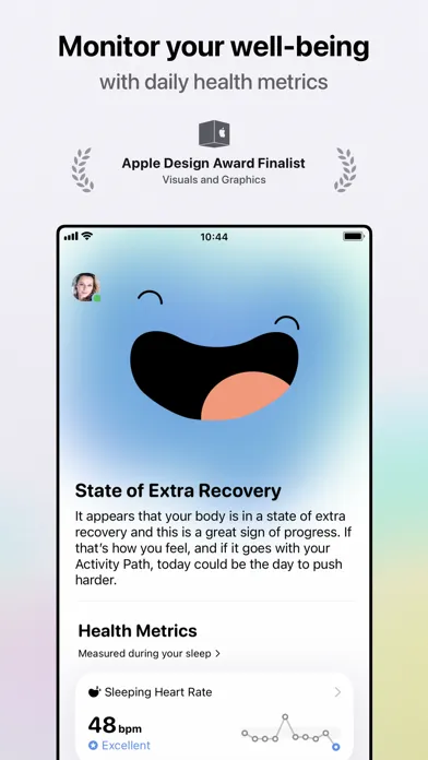 Gentler Streak: Wellness Hub Screenshots