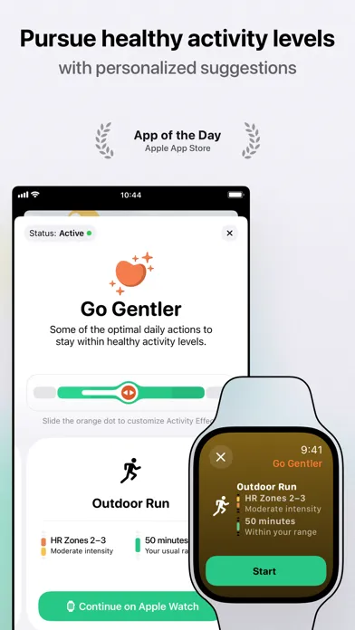 Gentler Streak: Wellness Hub Screenshots