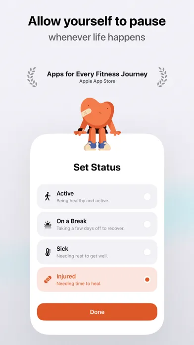 Gentler Streak: Wellness Hub Screenshots