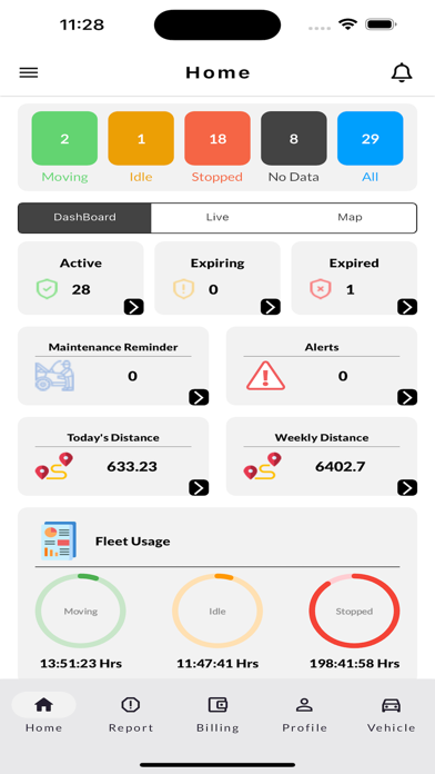 Zrzuty ekranu LiveTracePlus