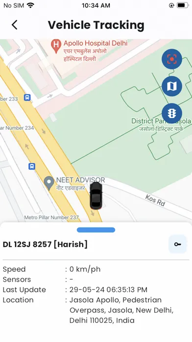 Capturas de tela do GeoTrack - GPS Tracker