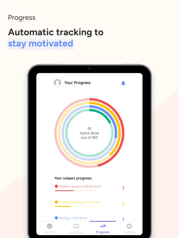 Zrzuty ekranu Adapt - Revision & Assessment iPad 