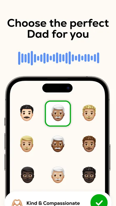 Captures d'écran de Dad: AI Coach & Companion
