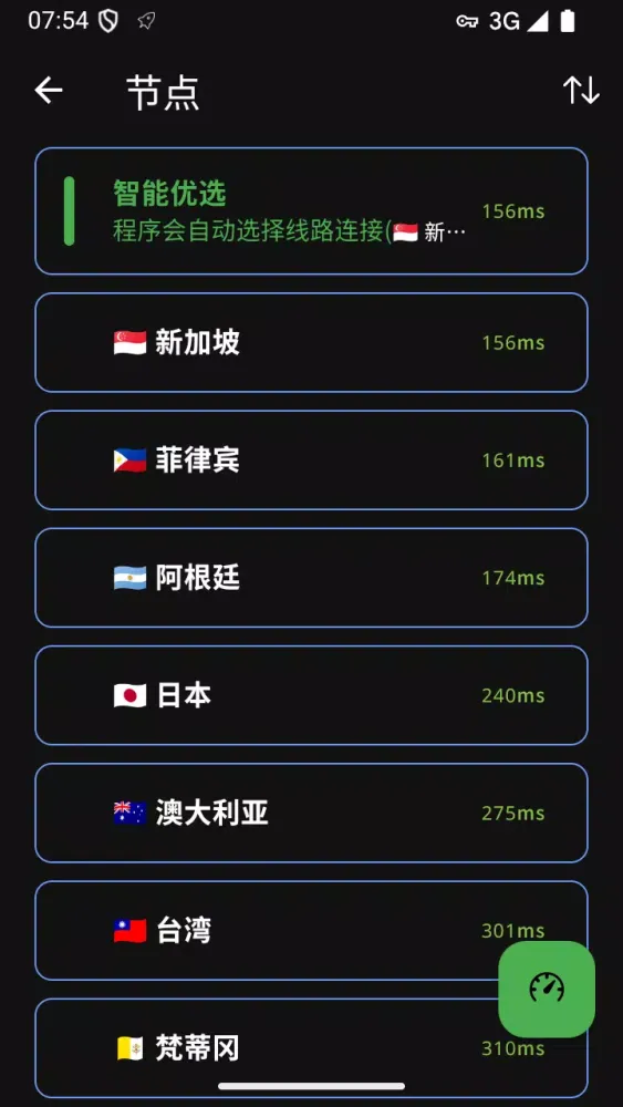 Capturas de pantalla de vpnfly:Fast & Safe VPN
