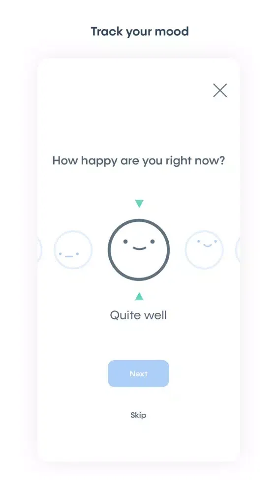 Screenshot di Lifted - Mental Health Tracker