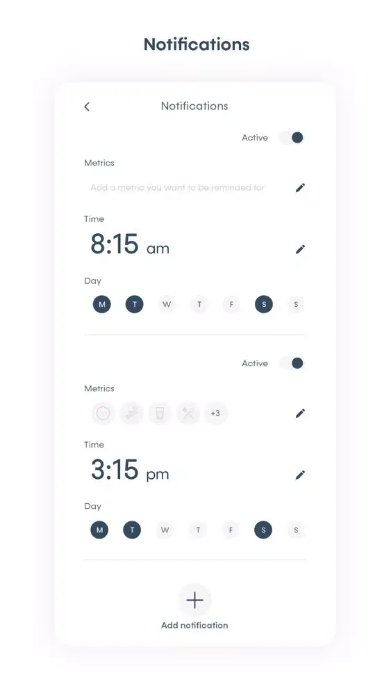 Screenshot di Lifted - Mental Health Tracker