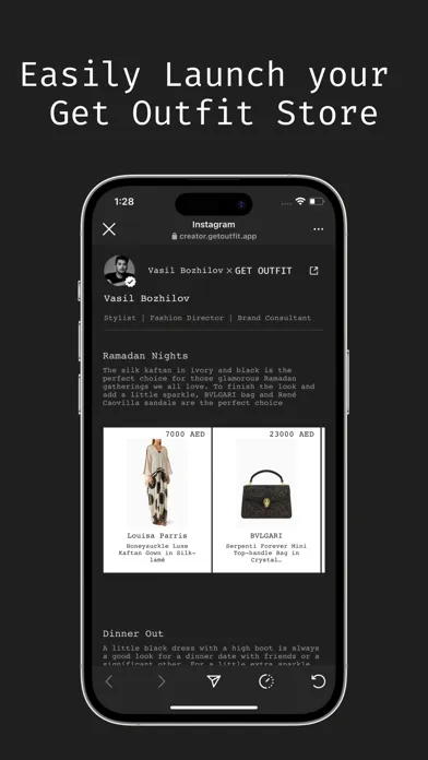 Capturas de tela do Get Outfit: Shop Luxury Brands