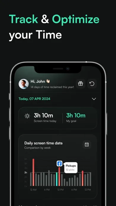 Reclaim: Screen Time Control স্ক্রিনশট