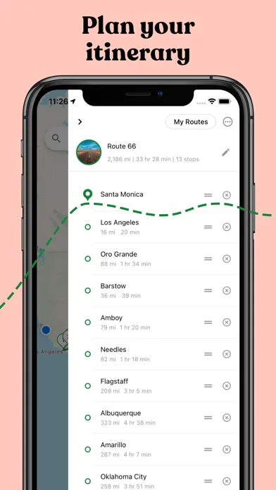 Screenshot di Roadie: Road Trip Planner & RV