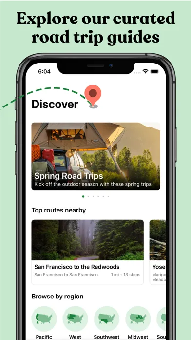 Screenshot di Roadie: Road Trip Planner & RV