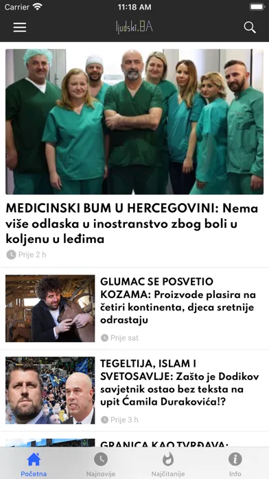 Ljudski 스크린샷