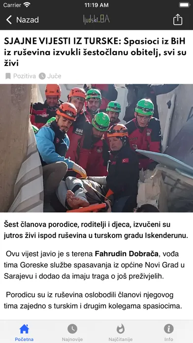 Ljudski 스크린샷