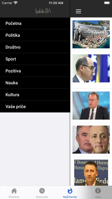 Ljudski 스크린샷