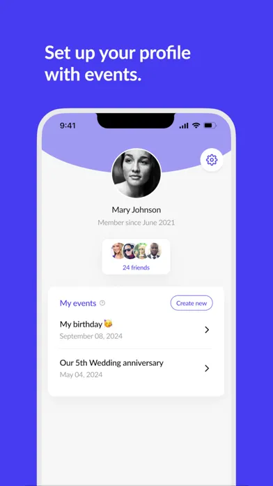 Gifty - Wishlists & Friends سکرین شاٹس