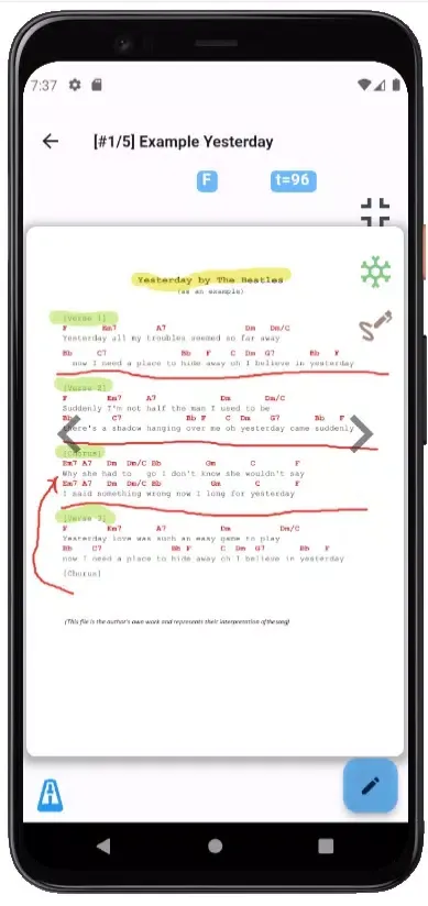 GigNotes Screenshots