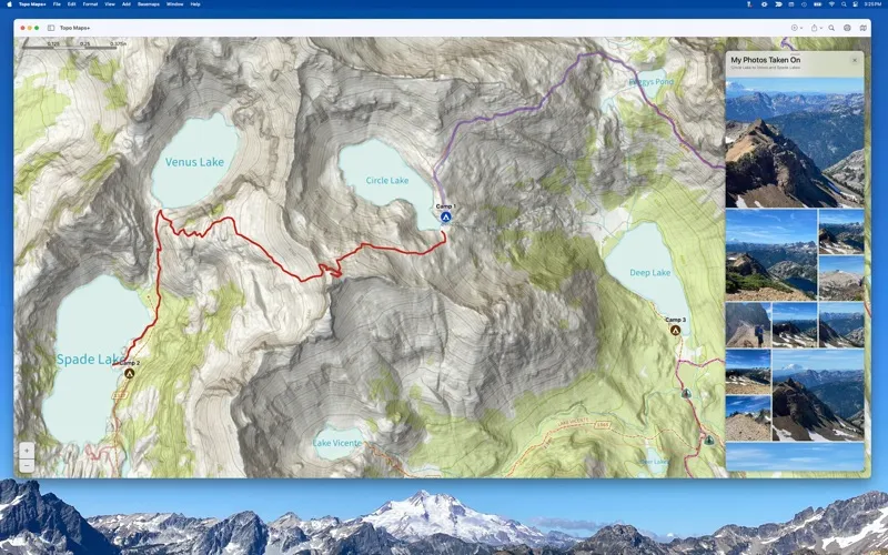 Tangkapan skrin Topo Maps+