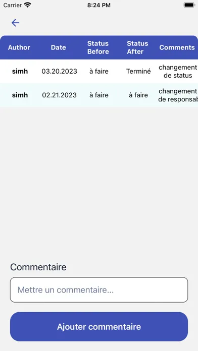 Capturas de pantalla de GMAO-APP