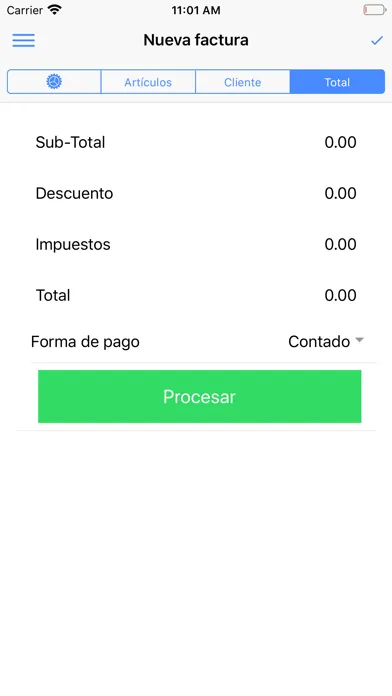 Ảnh chụp màn hình của GO Factura