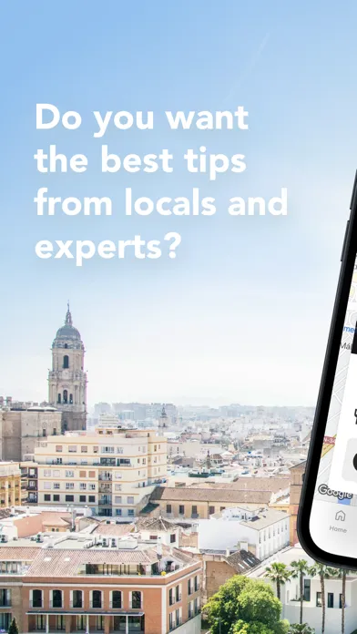 Capturas de tela do Malaga Tips