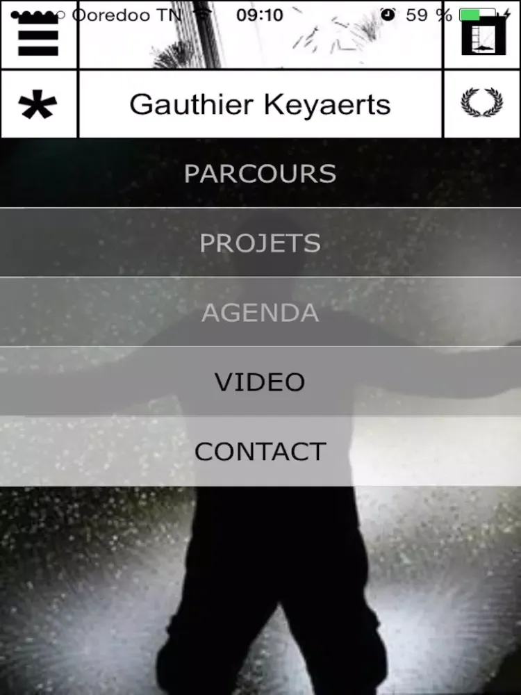 Capturas de tela do Gauthier Keyaerts iPad 