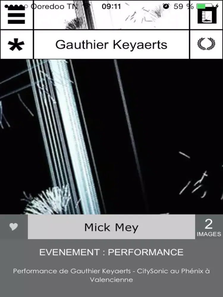 Capturas de tela do Gauthier Keyaerts iPad 