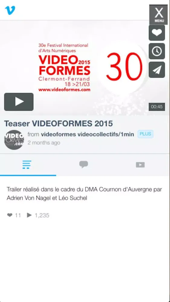 Скриншоты VIDEOFORMES FEST