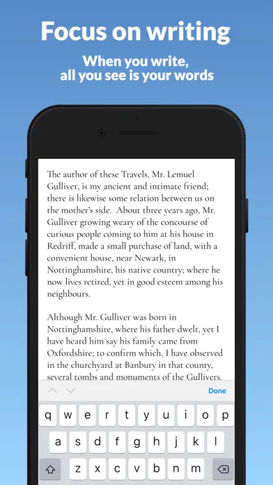 Скриншоты Narrative: Novel Writing App