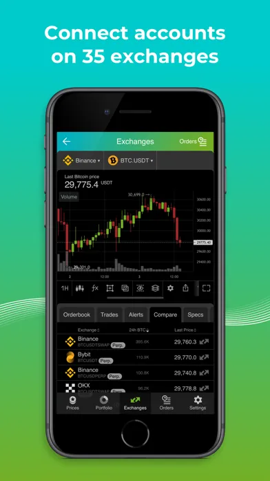 Zrzuty ekranu Good Crypto: Exchange Manager
