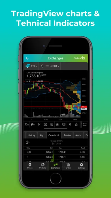 Zrzuty ekranu Good Crypto: Exchange Manager
