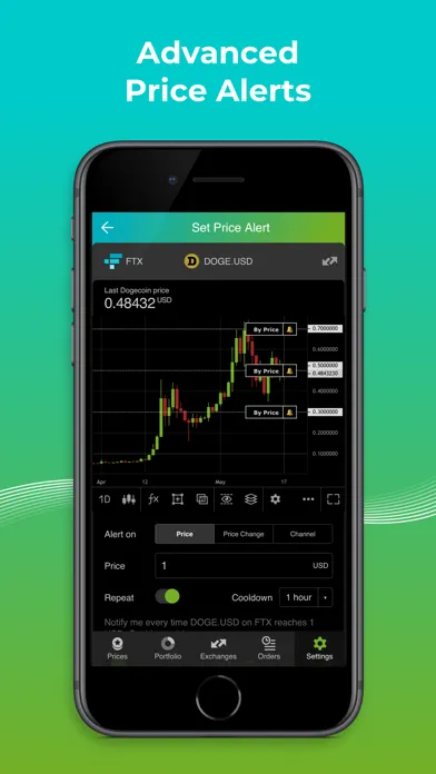 Zrzuty ekranu Good Crypto: Exchange Manager