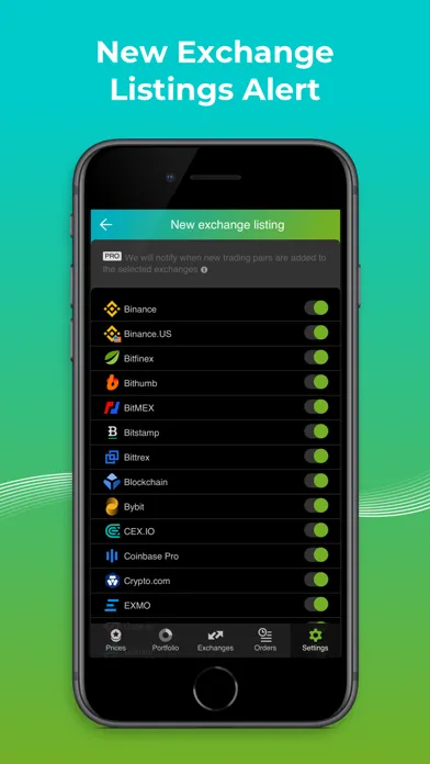 Zrzuty ekranu Good Crypto: Exchange Manager