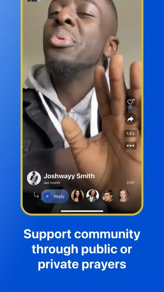 Captures d'écran de goodfaith: video conversations