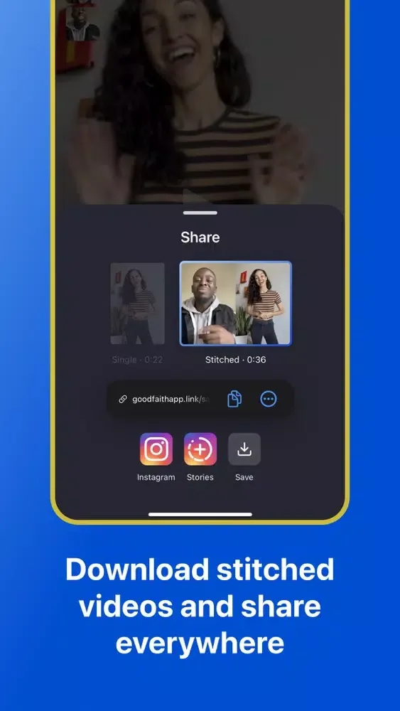 Captures d'écran de goodfaith: video conversations