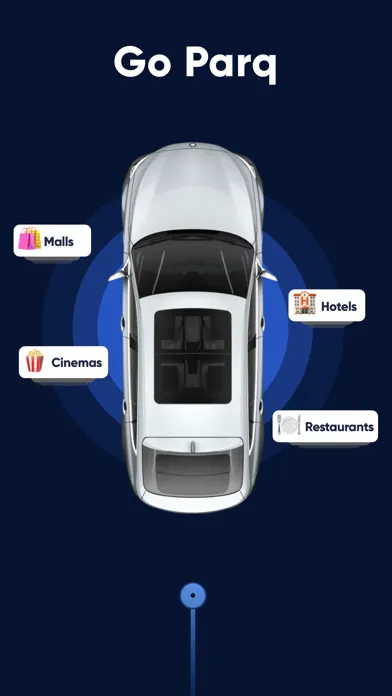 Capturas de tela do Parq - Digital Valet Ticket