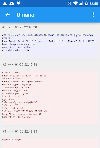 Packet Capture 스크린샷